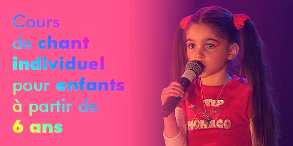 Cours individuel de chant